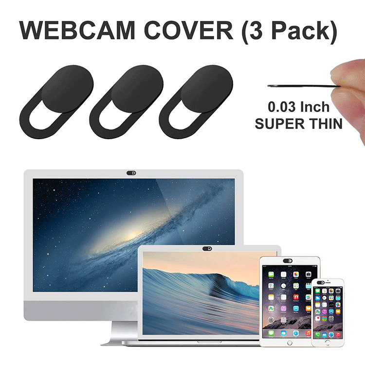 Webcam Abdeckung | Anti-Spionage Schutz - 3er Set