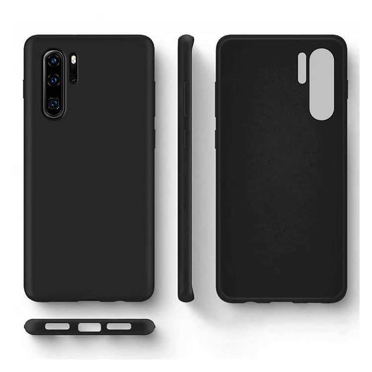 Alternative view of Huawei P30 Pro Gummi Case Schutz Hülle - Schwarz (matt)