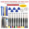 28 in 1 Handy Reparatur Werkzeug Set+ Tripoint Schraubendreher
