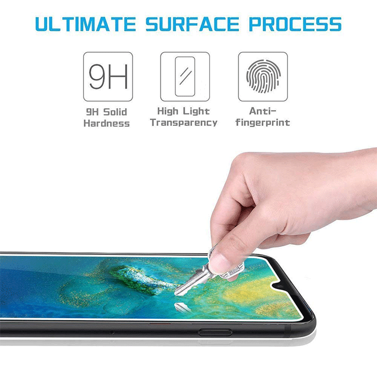 Huawei Mate 20 X Panzerglas Schutzfolie 9H Härte – Bild 4