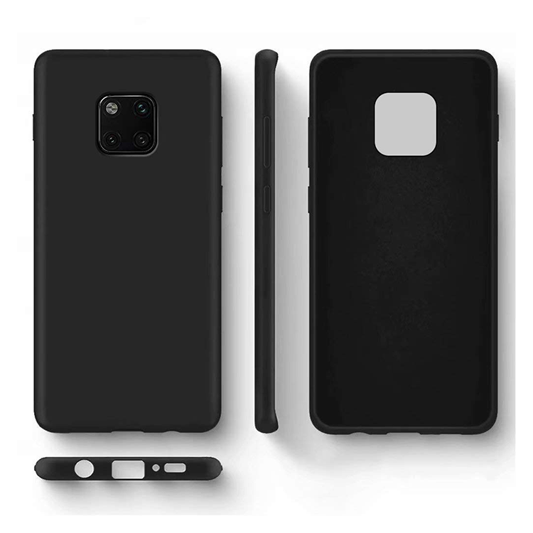 Alternative view of Huawei Mate 20 Pro Gummi Case Schutz Hülle - Schwarz (matt)