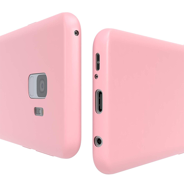 Alternative view of Samsung Galaxy S9 Gummi Case Schutz Hülle - Rosa (matt)