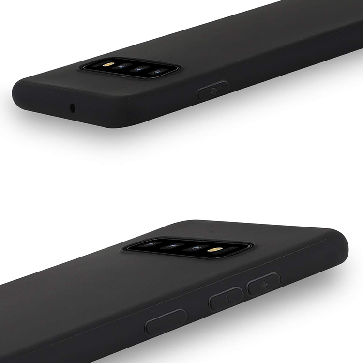 Samsung Galaxy S10 Gummi Case Schutz Hülle- Schwarz (matt) – Bild 5