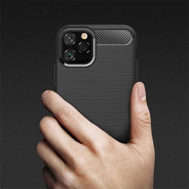 iPhone 11  Schutz Hülle- Carbon Look - Schwarz – Bild 4