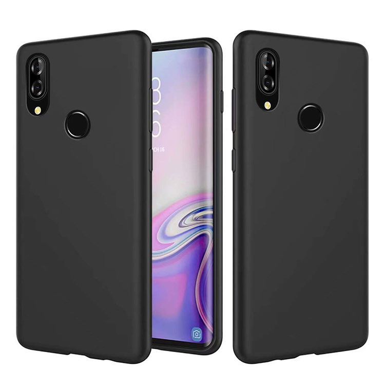 Alternative view of Huawei P20 Lite Gummi Case Schutz Hülle - Schwarz (matt)
