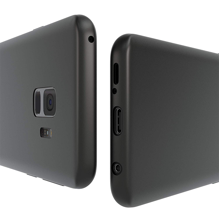Samsung Galaxy S9 Gummi Case Schutz Hülle - Schwarz (matt) – Bild 4
