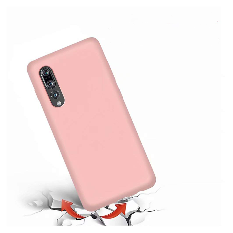 Huawei P20 pro Gummi Case Schutz Hülle - Rosa (matt) – Bild 5