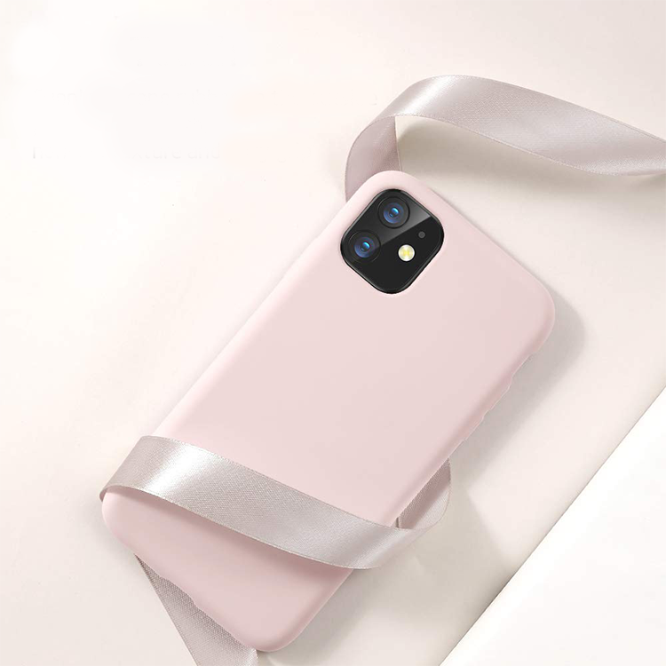 iPhone 11   Gummi Case Schutz Hülle- Rosa (matt) – Bild 5