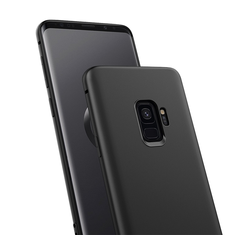 Samsung Galaxy S9 Gummi Case Schutz Hülle - Schwarz (matt) – Bild 5