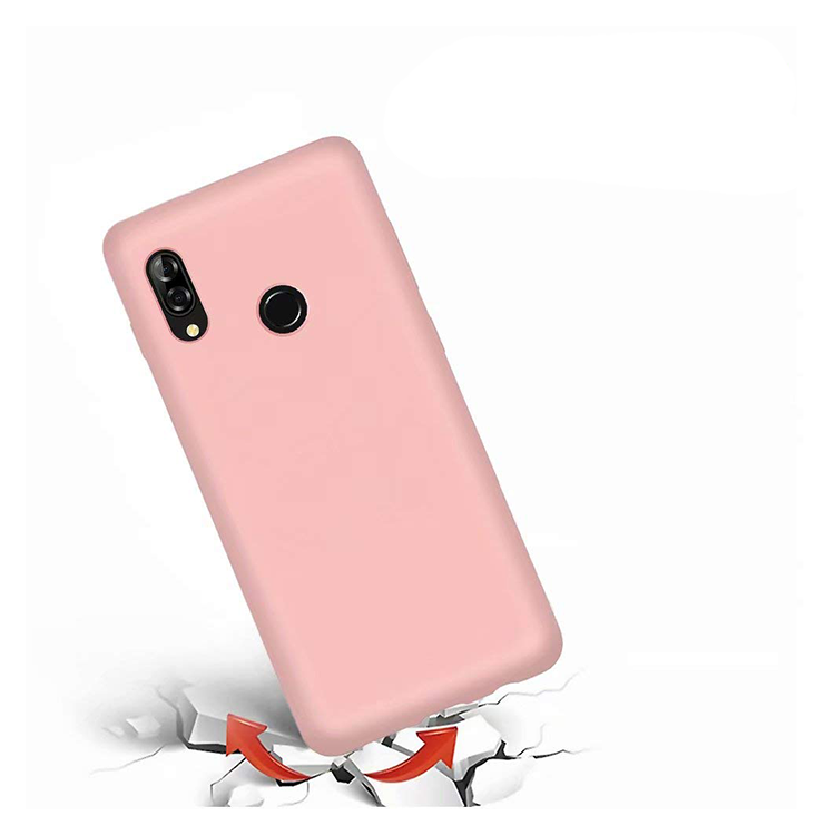 Huawei P20 Lite Gummi Case Schutz Hülle - Rosa (matt) – Bild 4