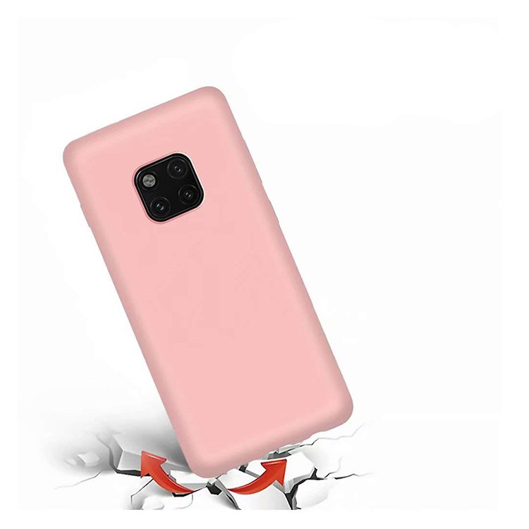 Huawei Mate 20 Pro Gummi Case Schutz Hülle - Rosa (matt) – Bild 4