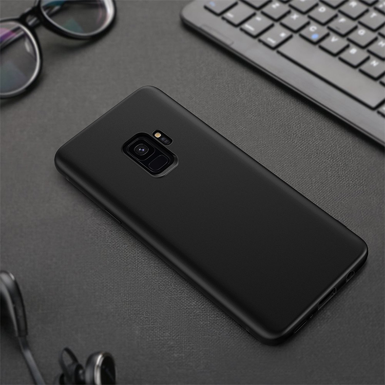 Samsung Galaxy S9 Gummi Case Schutz Hülle - Schwarz (matt) – Bild 6