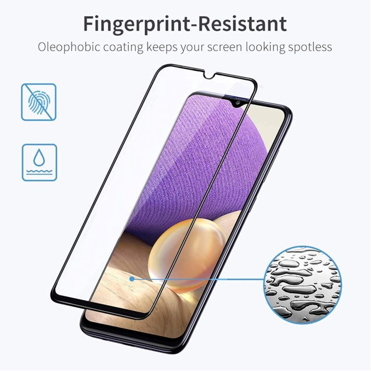 Alternative view of Samsung Galaxy  A32 / A32 5G  Panzer Glas Display Schutzfolie