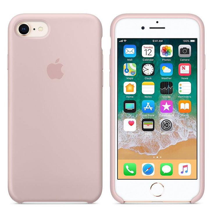 Alternative view of iPhone 7/8/SE Silikonhülle - Rosa