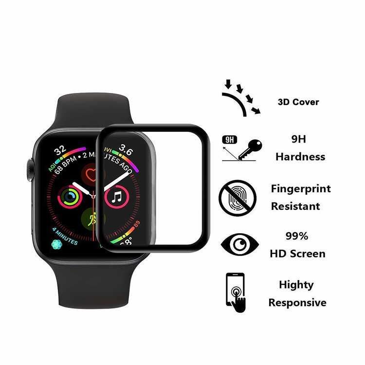 Alternative view of Apple Watch Series 4 (44 mm) - 3D Panzerglas