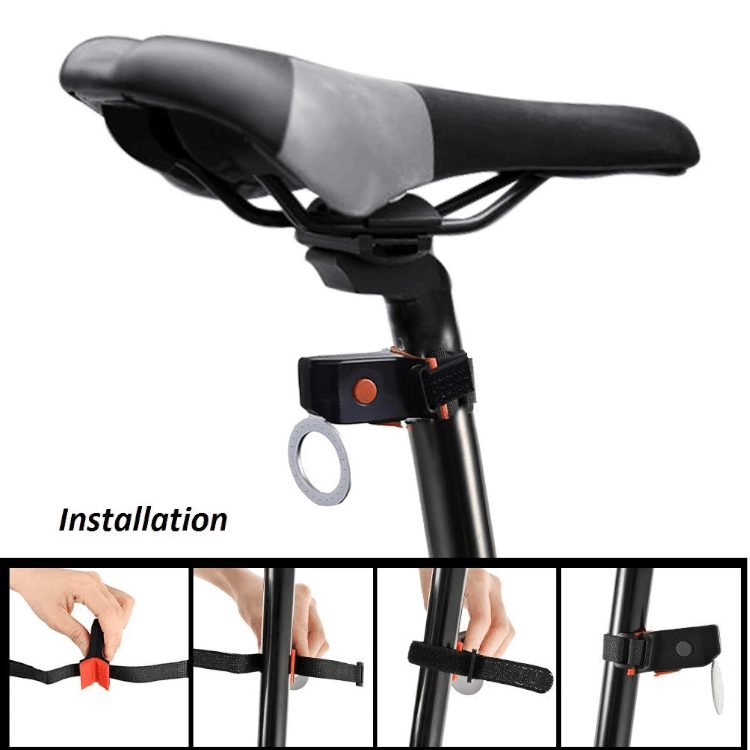 Alternative view of Fahrrad Warnlicht USB Akku LED Ring Rücklicht