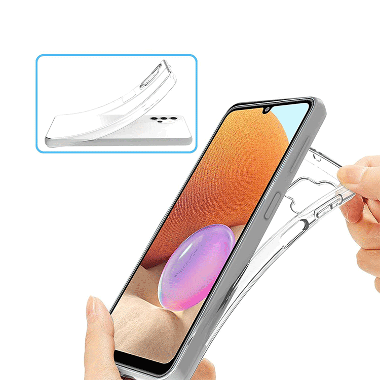 Alternative view of Samsung Galaxy  A32 / A32 4G Schutzhülle - Transparent