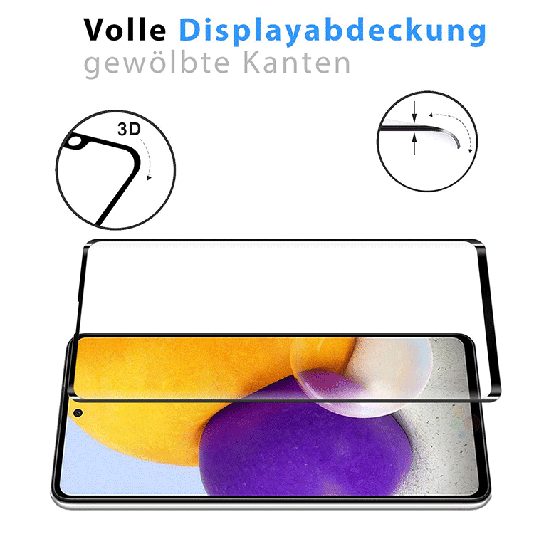Samsung Galaxy  A72 / A72 5G Panzerglas – Bild 3