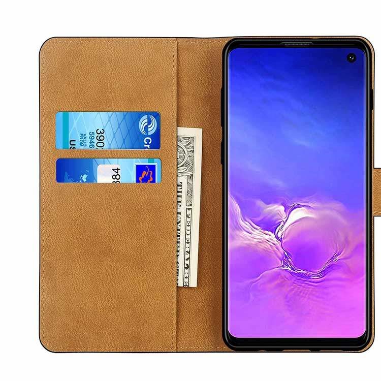 Galaxy S24 Ultra Hülle Tasche Echtleder Flip Case – Bild 3