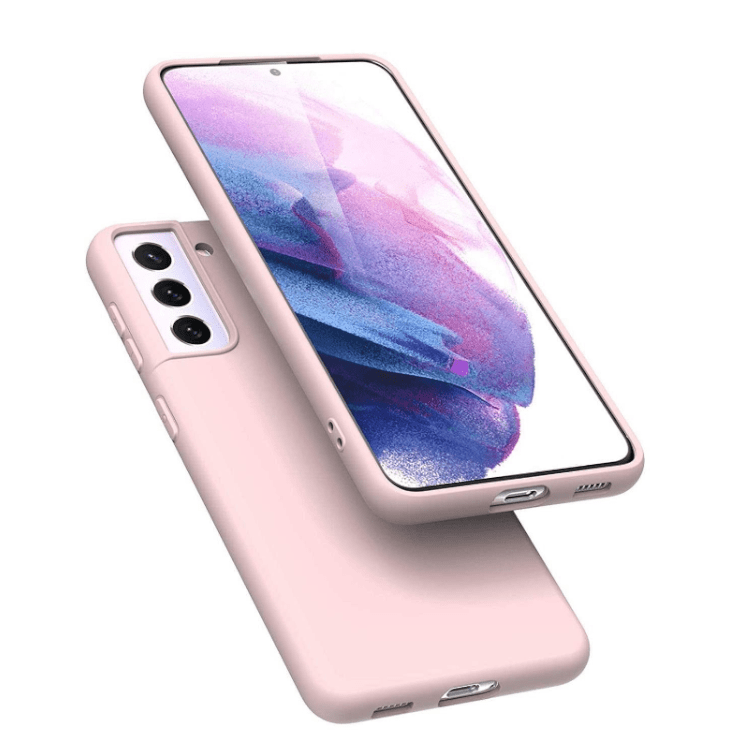 Alternative view of Samsung Galaxy S21 FE TPU Silikon Case - (Rosa)