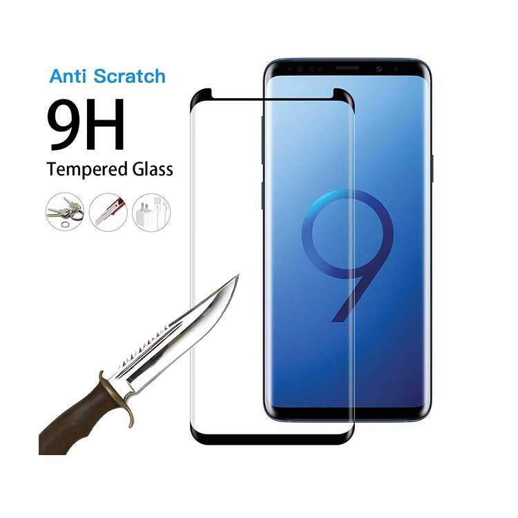Galaxy S8 Panzerglas Schutzfolie - Schwarz – Bild 4