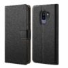 Samsung Galaxy S9+ Plus Tasche Echtleder Flip Case