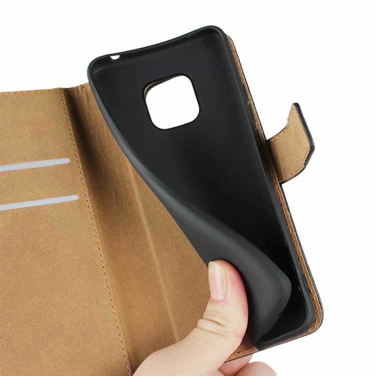 Huawei Mate 20 Pro Echtleder Tasche Flip Cover – Bild 4