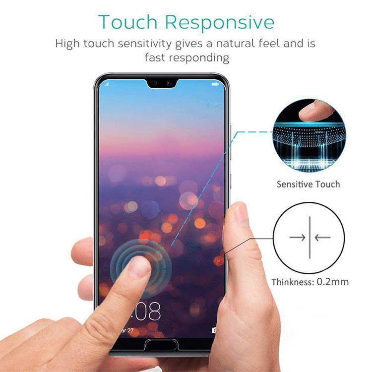 Huawei P20 Schutzfolie 9H Härte – Bild 3
