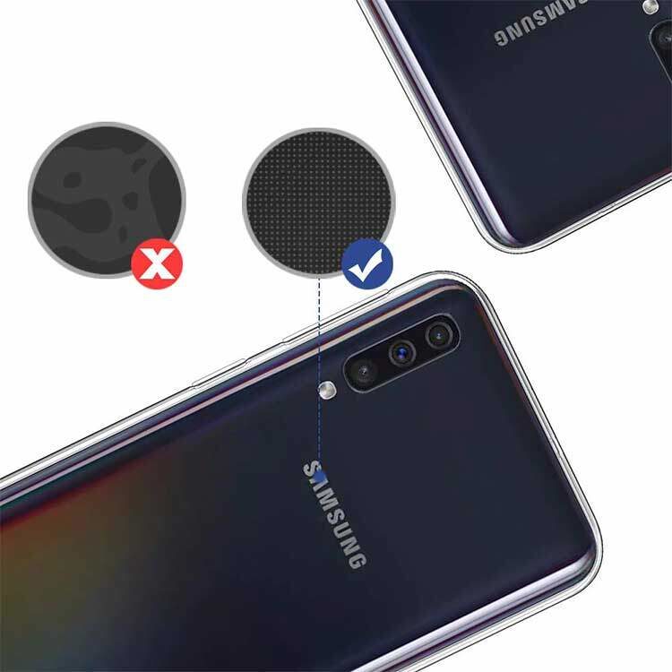 Samsung Galaxy A70 Hülle Transparent – Bild 3