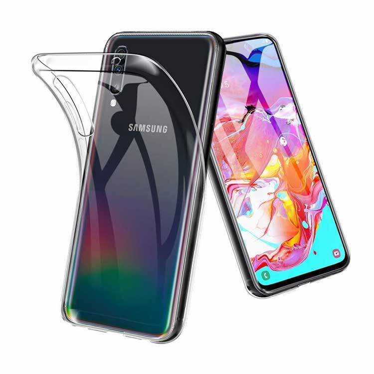 Samsung Galaxy A70 Hülle Transparent