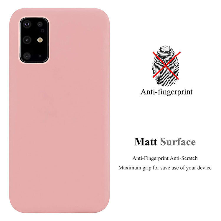 Alternative view of Samsung Galaxy S20 Gummi Case Schutz Hülle- Altrosa matt