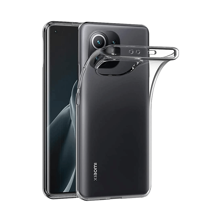 Xiaomi Mi 11 Gummi Case Schutzhülle - Transparent – Bild 3