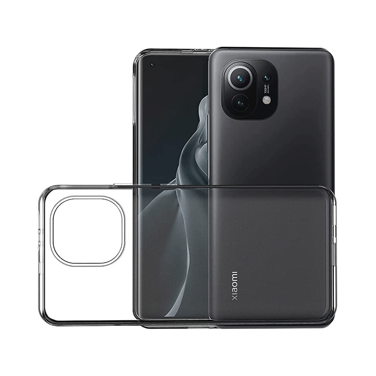 Xiaomi Mi 11 Gummi Case Schutzhülle - Transparent