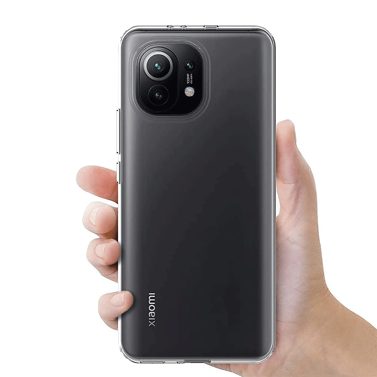 Alternative view of Xiaomi Mi 11 Gummi Case Schutzhülle - Transparent