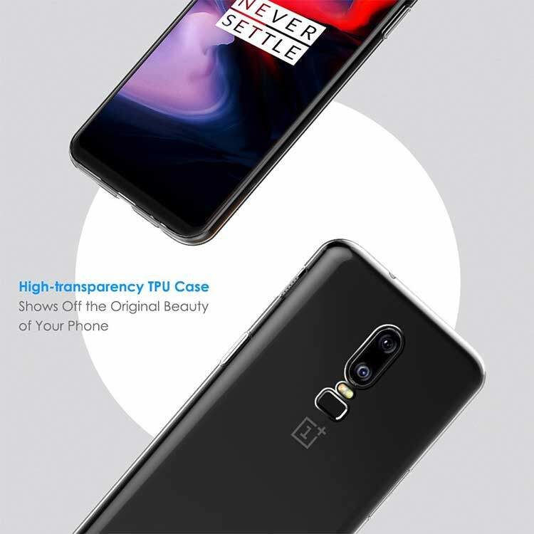 Alternative view of Oneplus 6 Hülle - Ultra Thin 0.8mm - Transparent