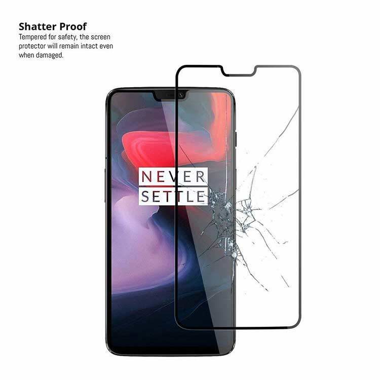 OnePlus 6 Panzerglasfolie 3D – Bild 4