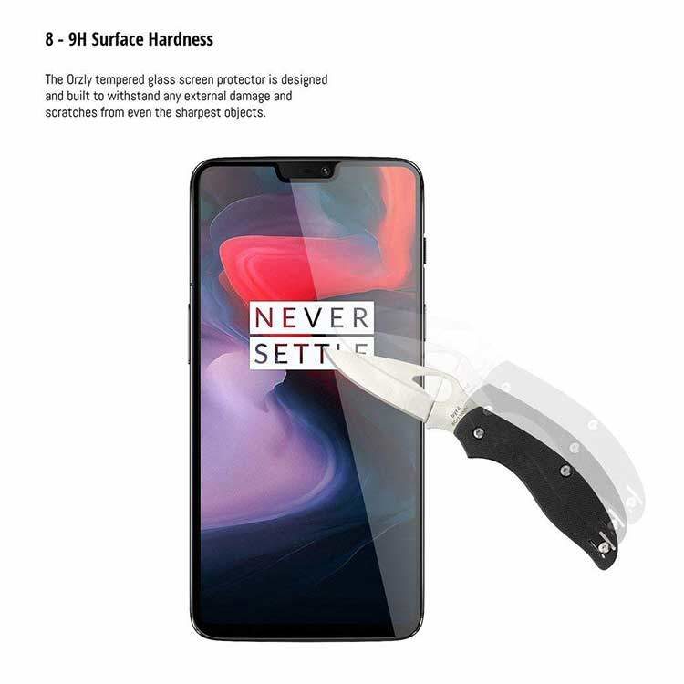 Alternative view of OnePlus 6 Panzerglasfolie 3D