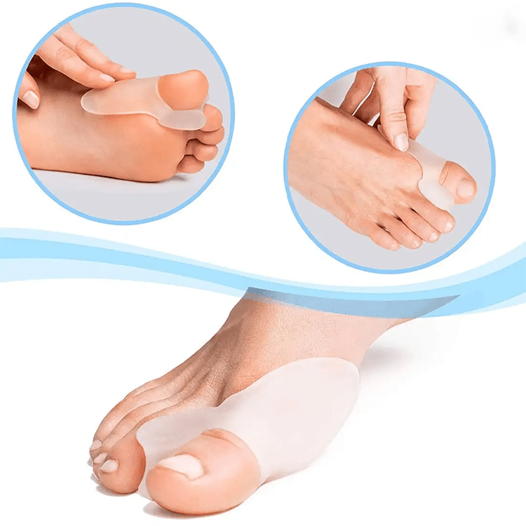 Alternative view of Orthopädischer Hallux Zehenspreizer Silikon Überzieher (2er Set)