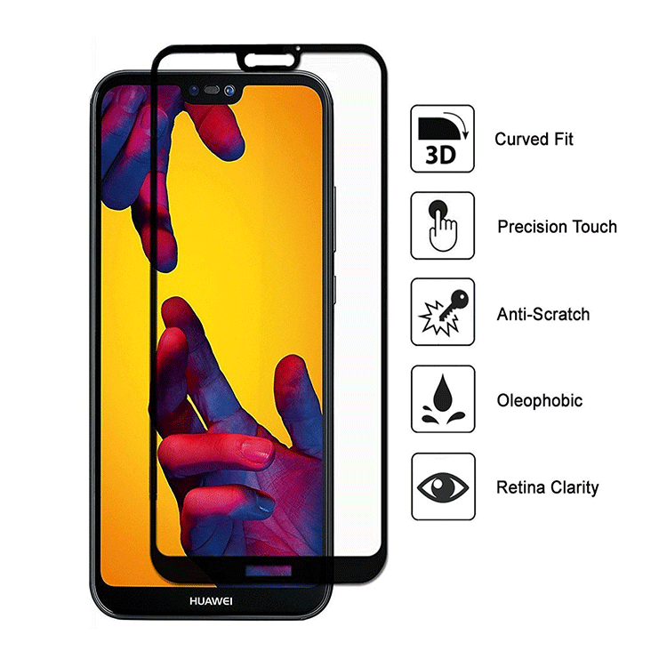 Huawei P20 Lite Panzerglas Schutzfolie – Bild 3