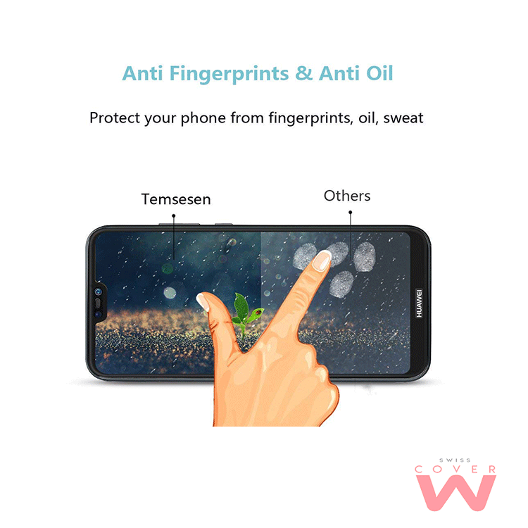 Huawei P20 Lite Panzerglas Schutzfolie – Bild 5