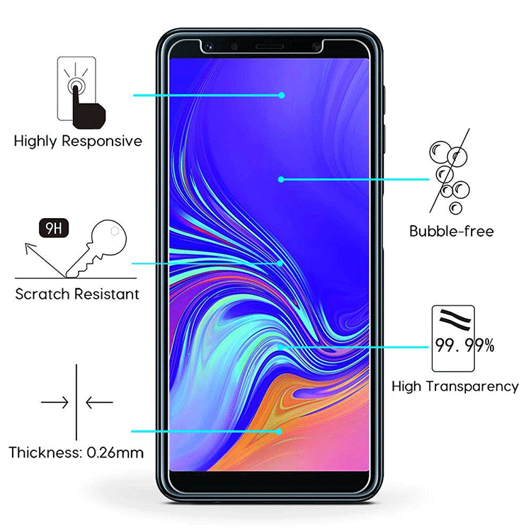 Samsung Galaxy A7 2018 Panzerglas