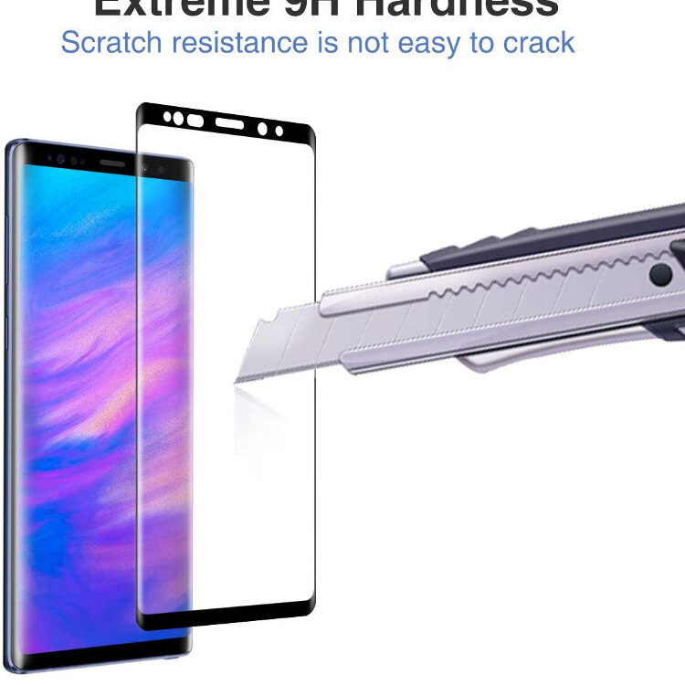 Samsung Galaxy Note 9 Panzerglas - Vollständige Abdeckung – Bild 3
