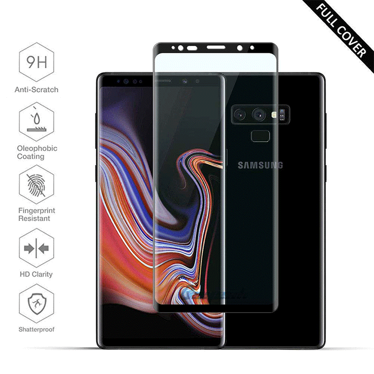 Samsung Galaxy Note 9 3D Curved  Panzerglas