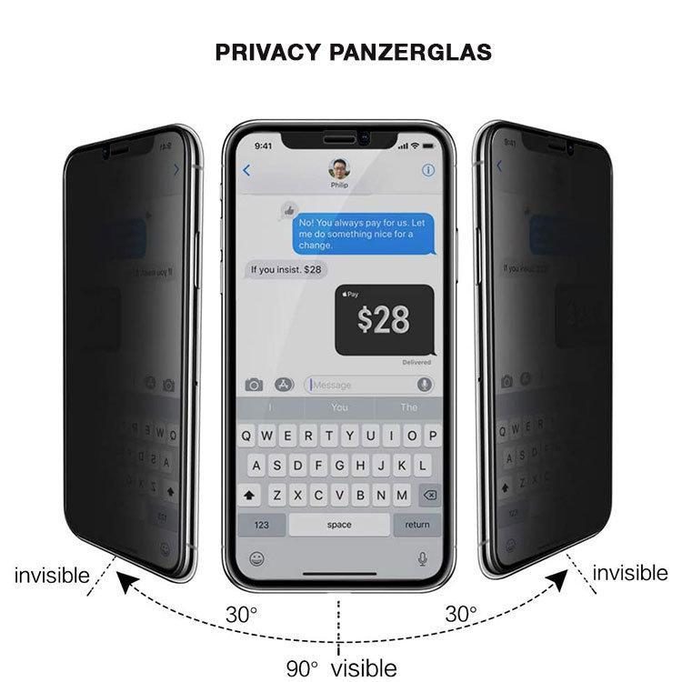 Alternative view of Google Pixel 10 Pro XL Privacy Anti-Spy  Panzerglas