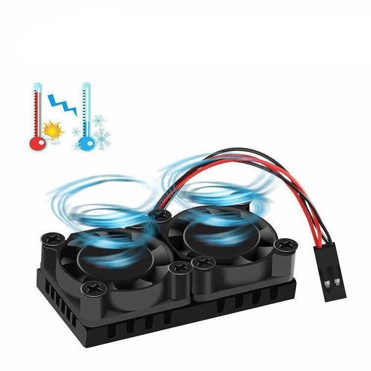 Raspberry Pi Dual Lüfter für Model Pi 3/3B+/4B – Bild 3