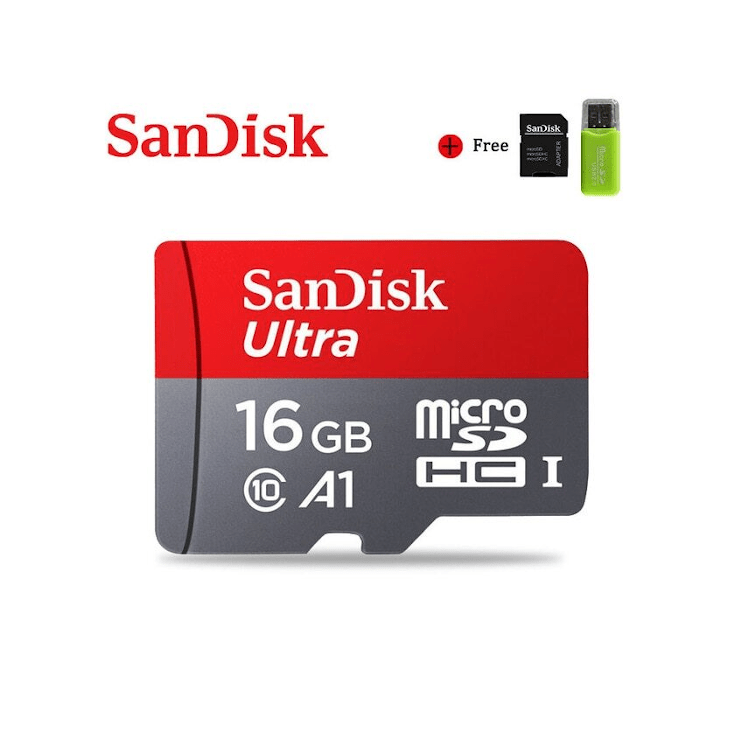 SanDisk Ultra microSDHC 16GB Class 10 Speicherkarte