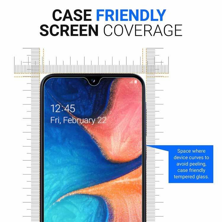 Alternative view of Samsung Galaxy A20e Panzerglas