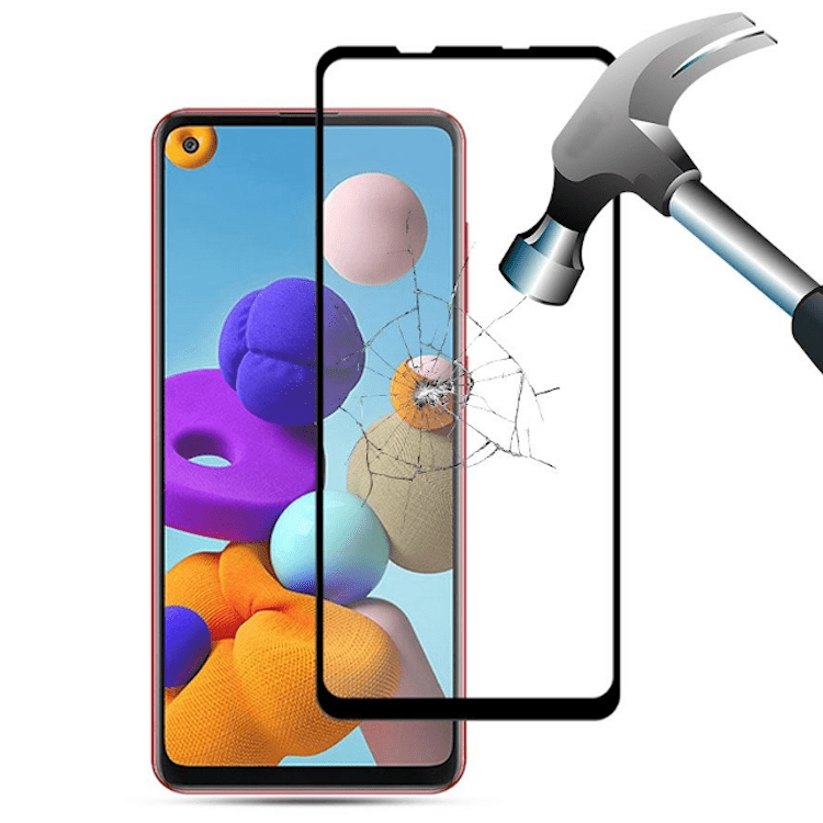 Alternative view of Samsung Galaxy A21s Schutzglas