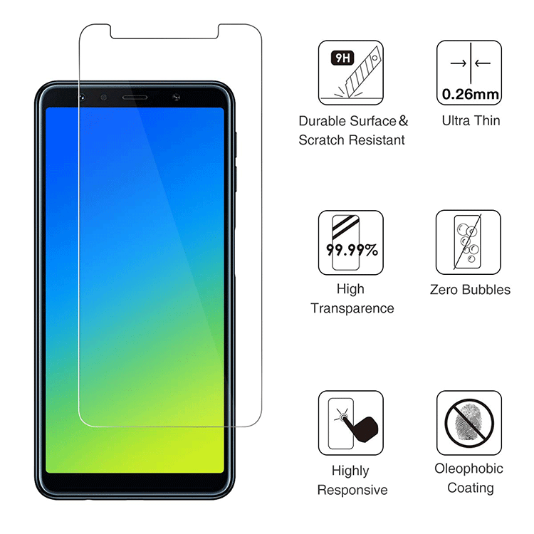 Samsung Galaxy A7 2018 Panzerglas – Bild 3
