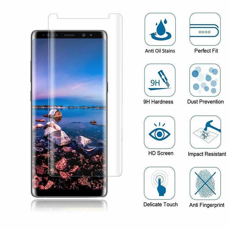 Alternative view of Samsung Galaxy Note 8 Panzerglas [3D]